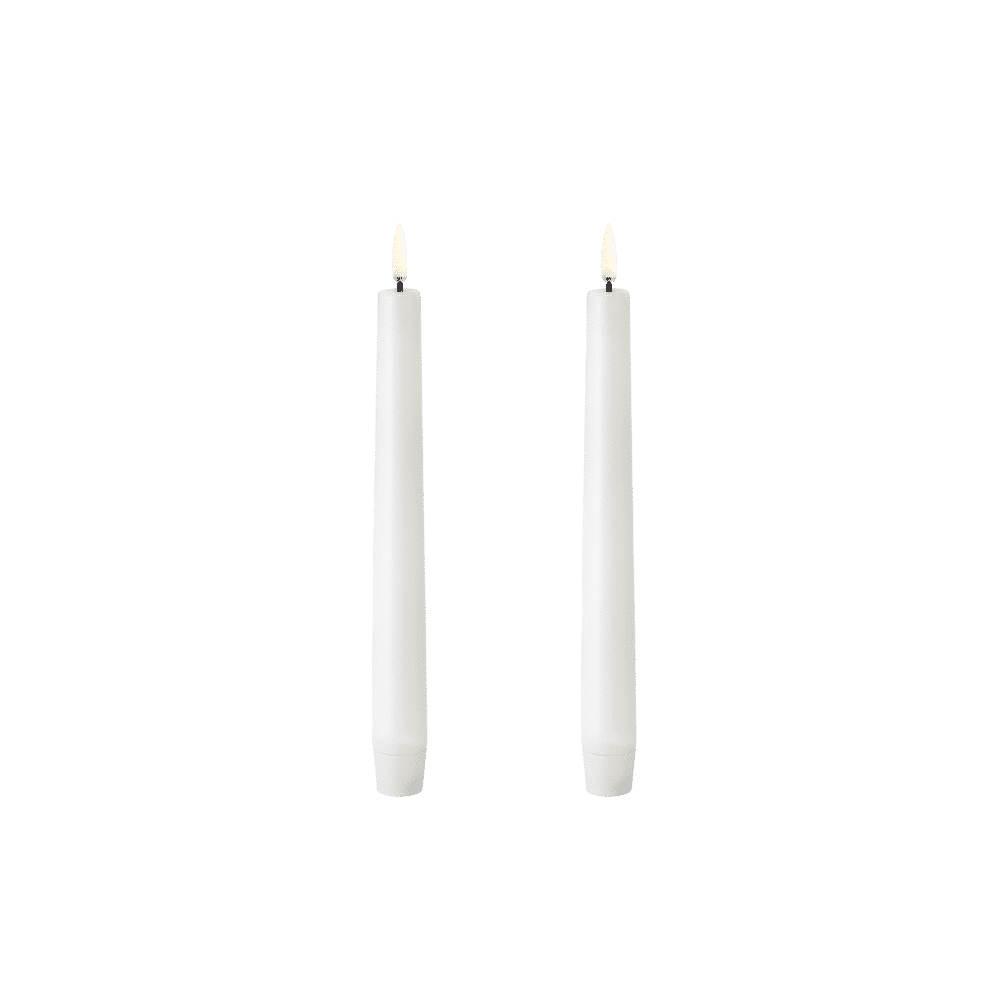 Batteriljus kronljus 2-pack 23cm - Korg & Hantverkshuset