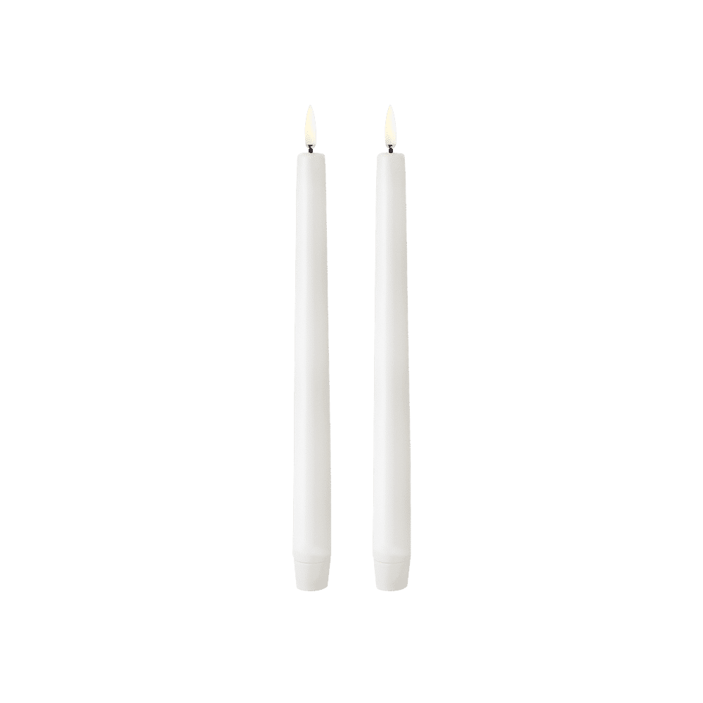 Batteriljus kronljus 2-pack 28cm - Korg & Hantverkshuset