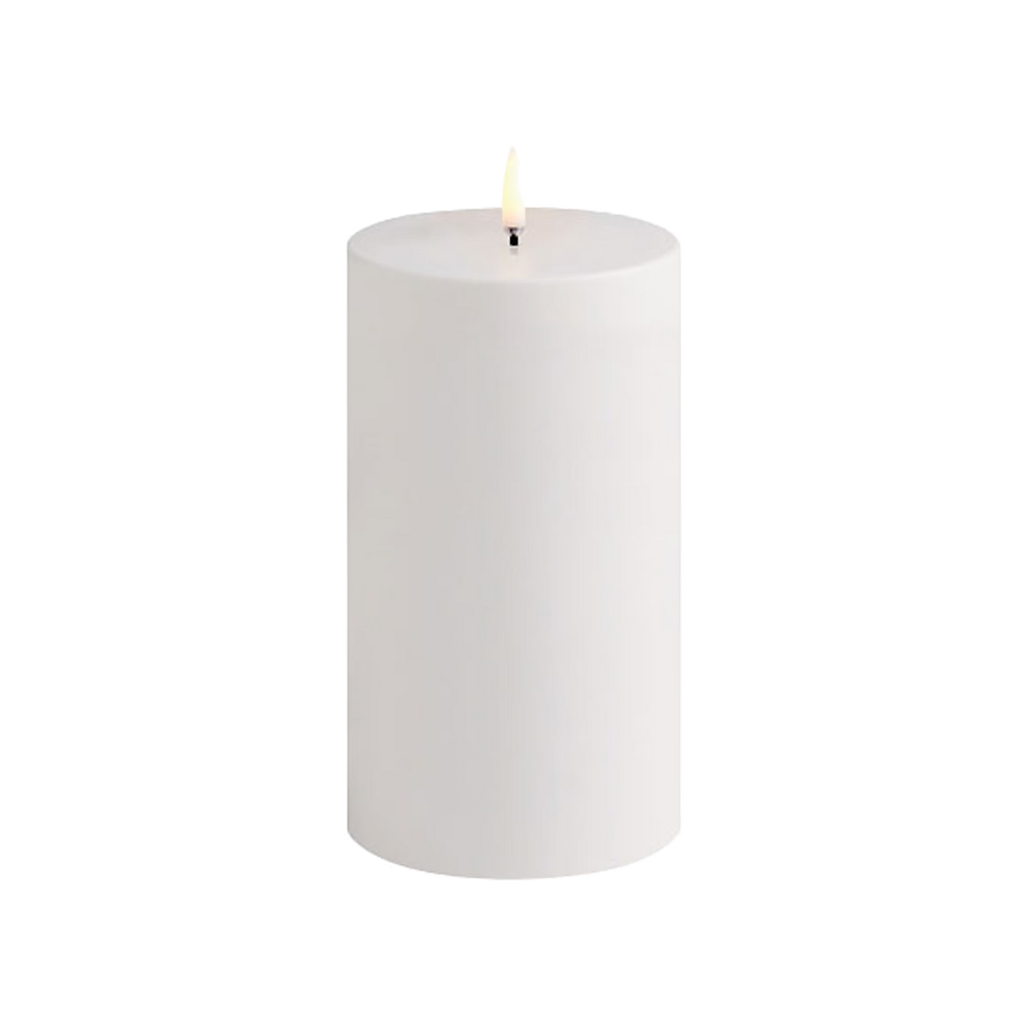 Batteriljus pelarljus 8x15 cm - Korg & Hantverkshuset