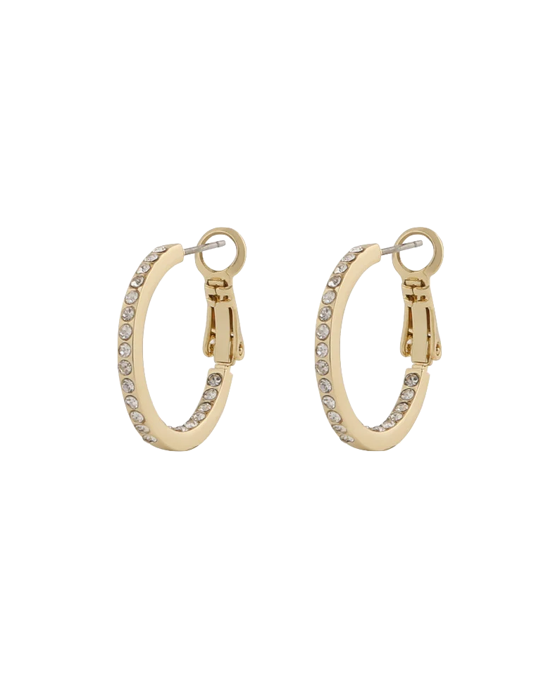 Örhänge Story small ring Guld