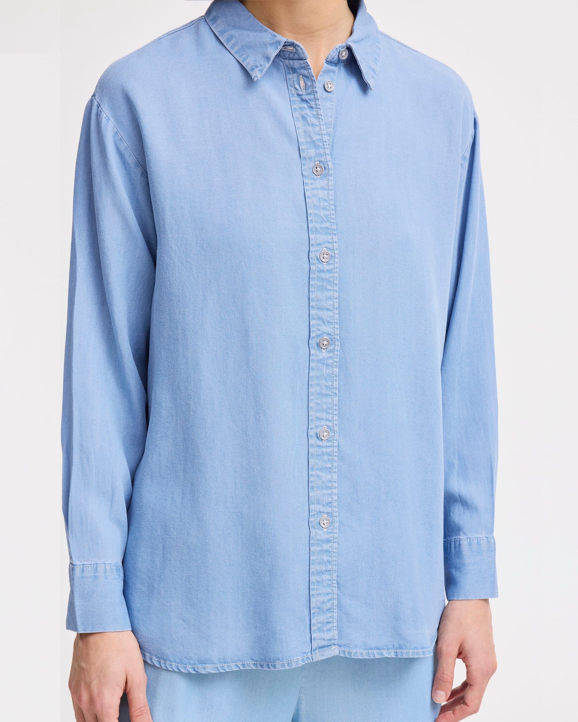 BYKOSMO Skjorta Light blue denim