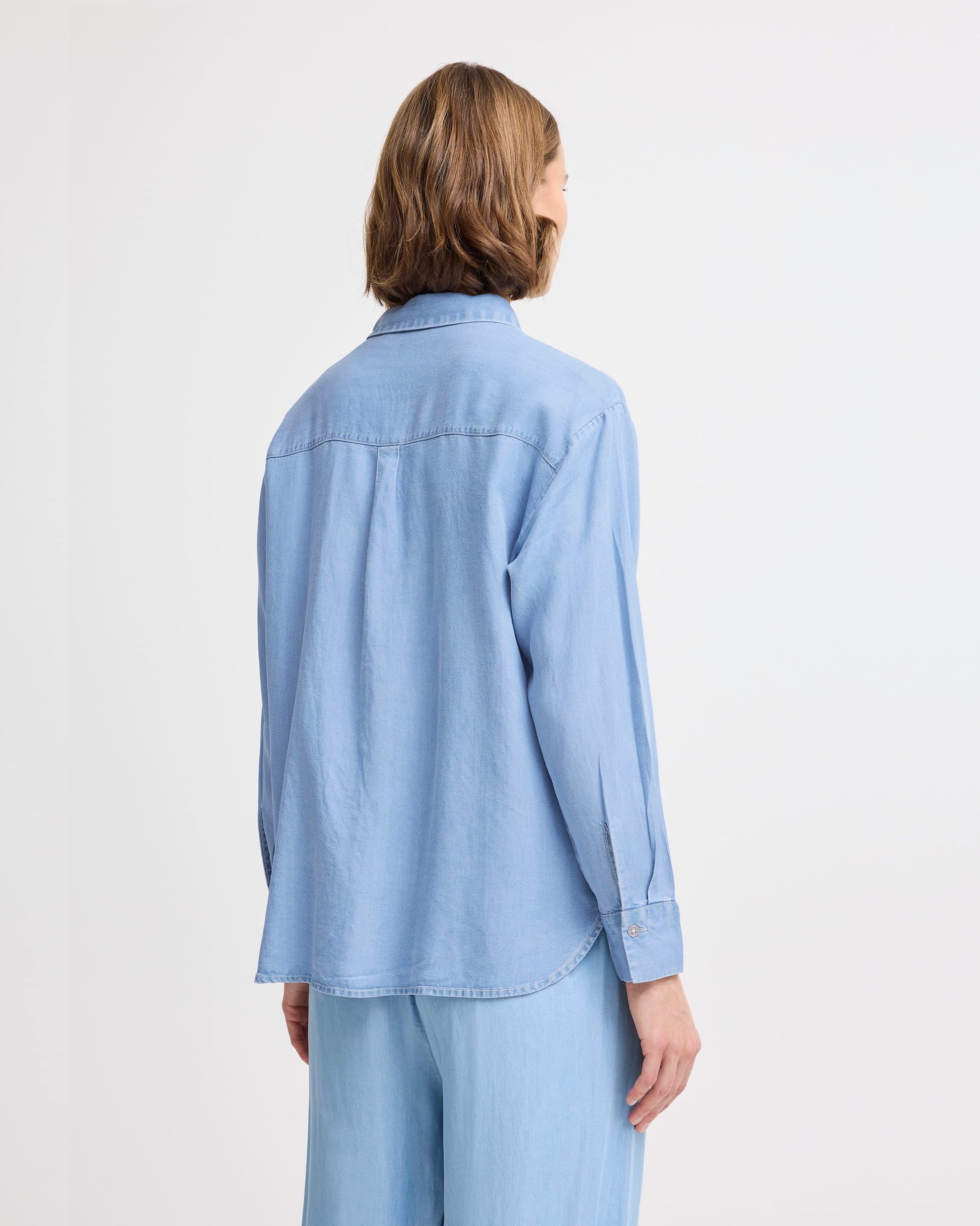 BYKOSMO Skjorta Light blue denim