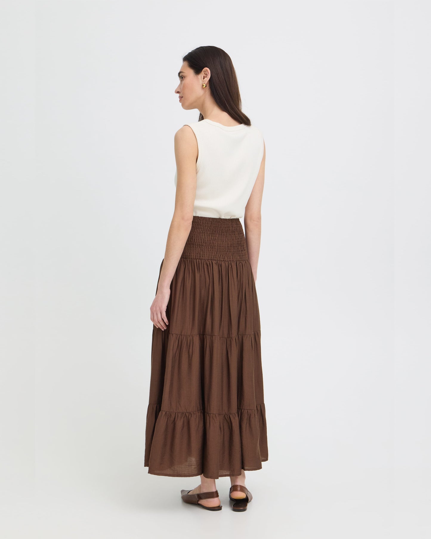 BYJOANNIE Smockad kjol