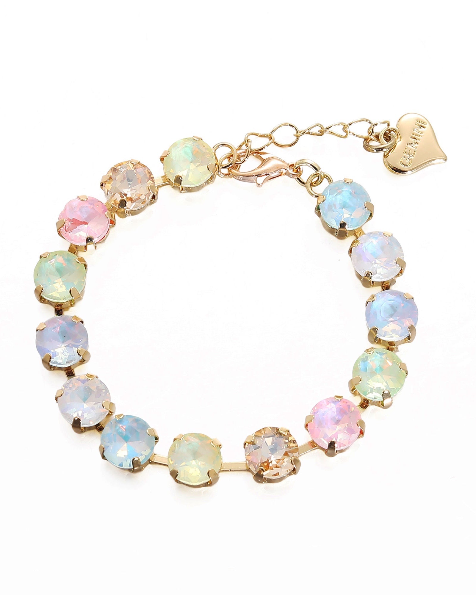 Armband Järn, hartssten, glas