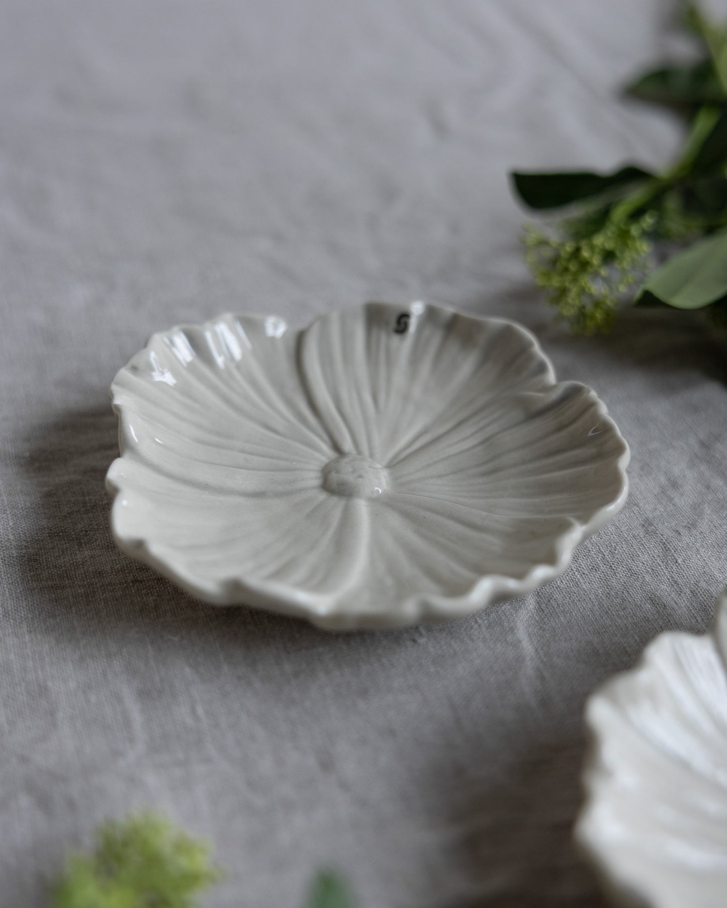 Blomster litet fat