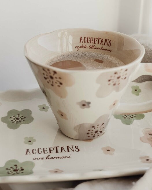 Mugg acceptans inre harmoni Taupe