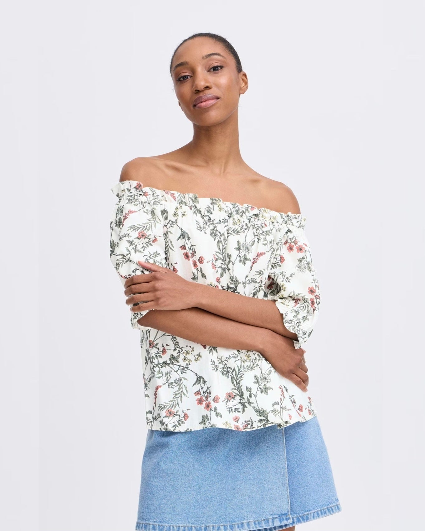 BYIMILDA Blus Birch flower mix