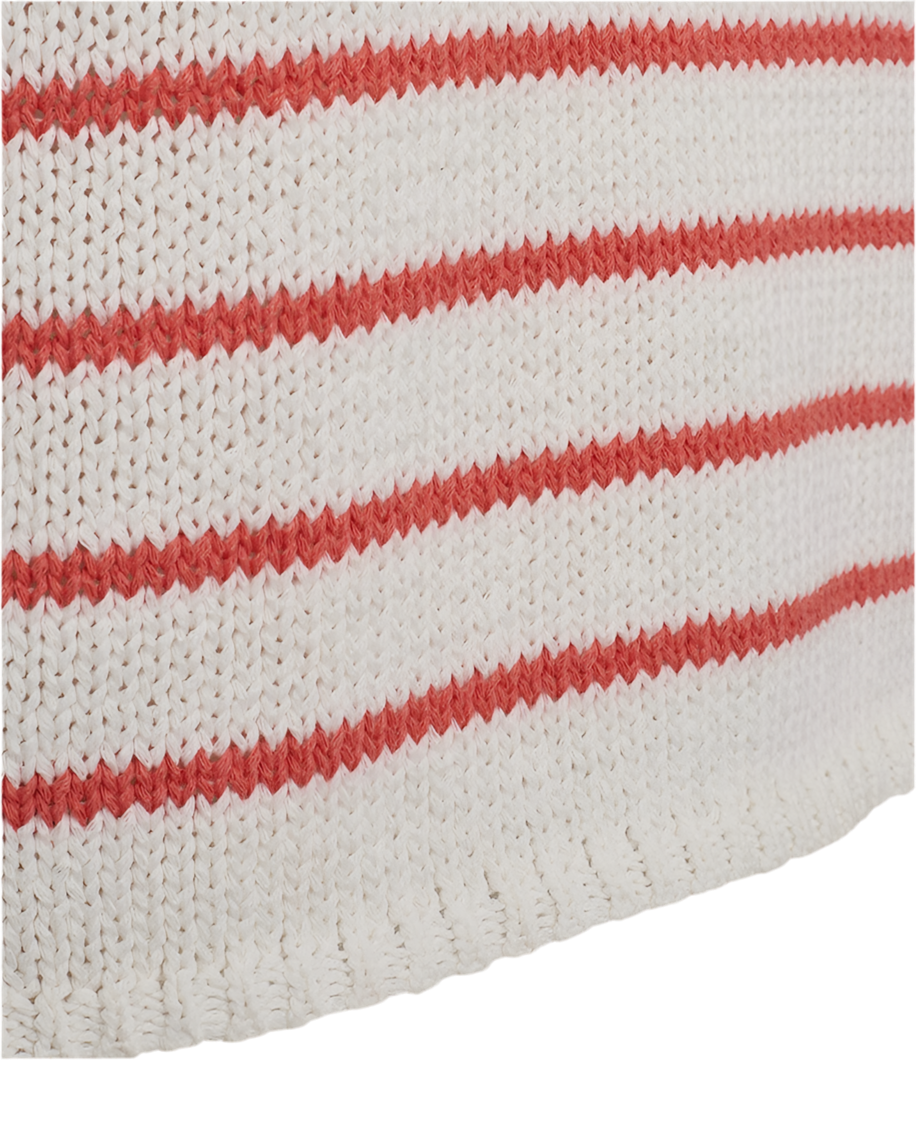FQGRANDE Stickad Pullover Vit