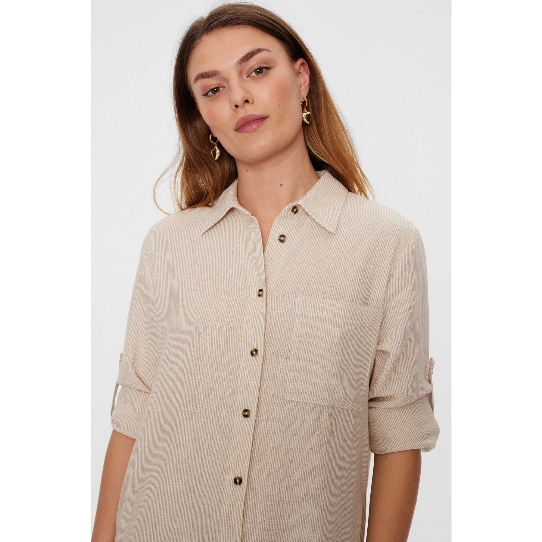 FQLAVA Klänning Beige