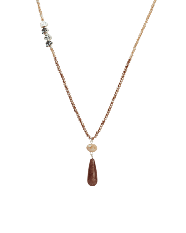 Halsband Hana Taupe