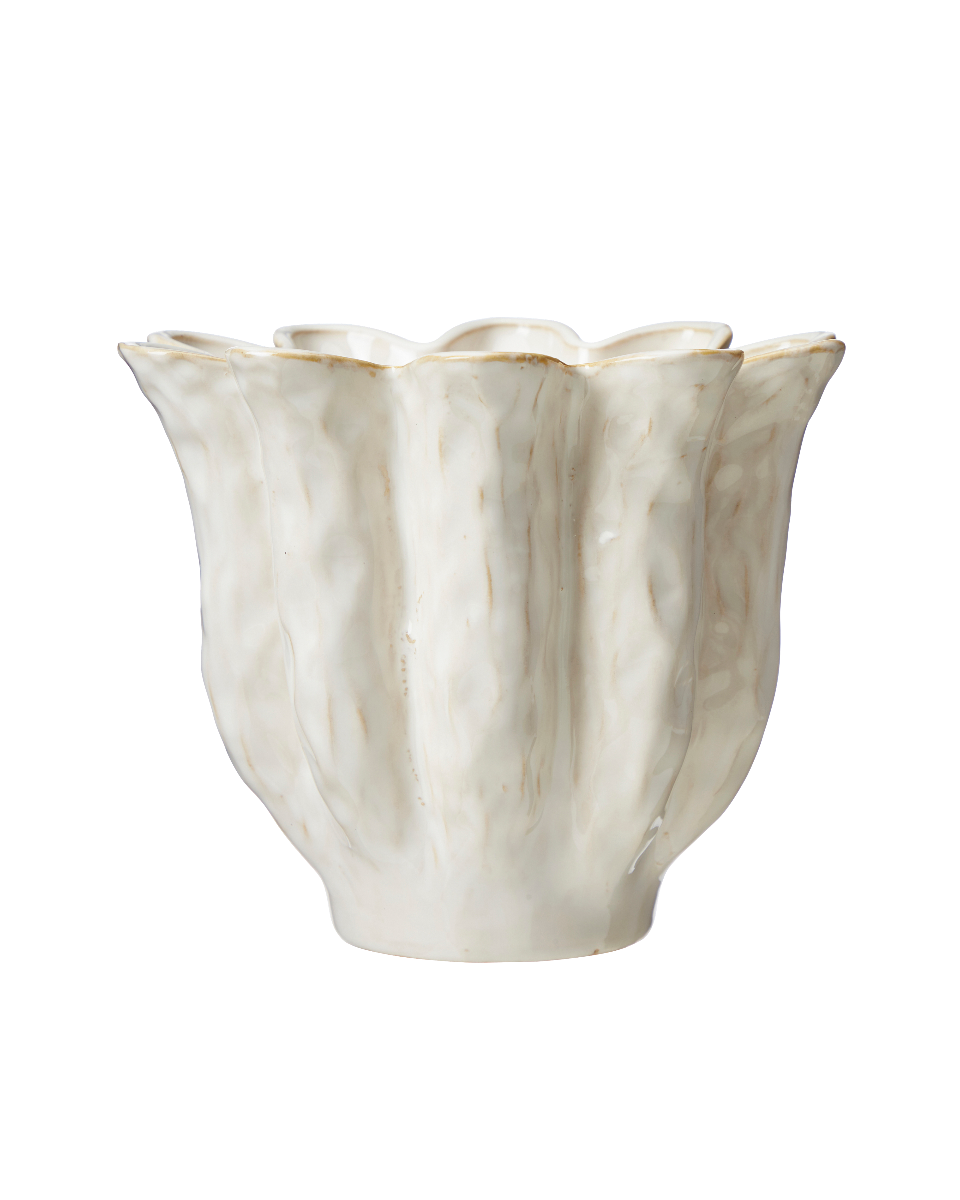 Malin kruka 19 cm Offwhite