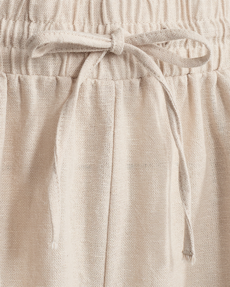 FQLAVA Linneshorts