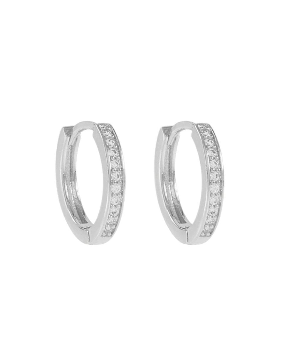 Örhänge Elaine small ring - Korg & Hantverkshuset