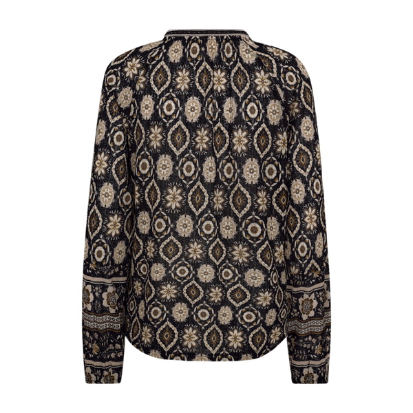FQNOMES-BLOUSE Svart
