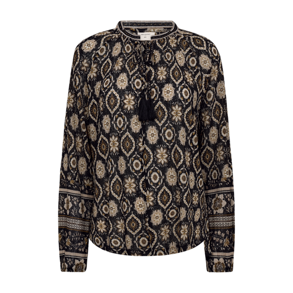 FQNOMES-BLOUSE Svart