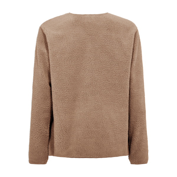 FQTEDDY-JACKET dessert Taupe