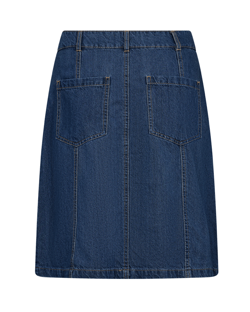 FQALIA Jeanskjol Medium Blue Denim