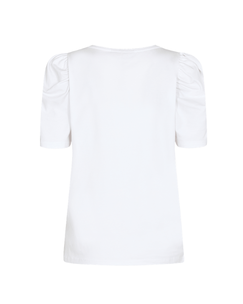 FQFENJA T-shirt med puffärm Vit