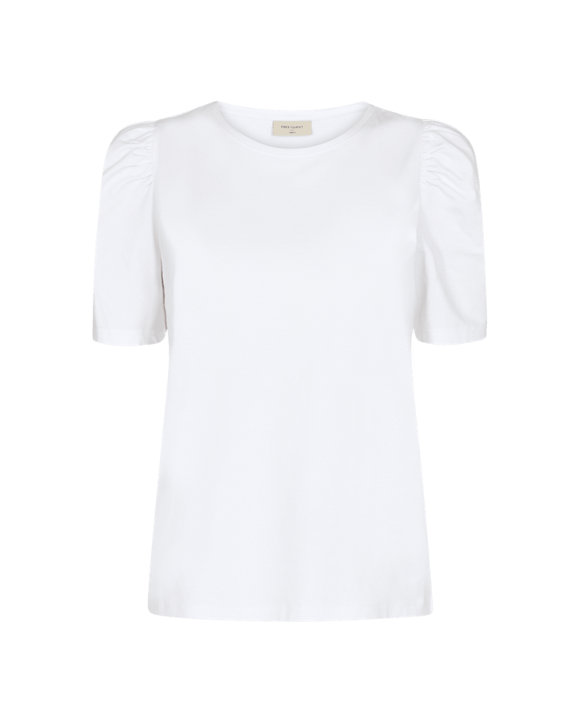 FQFENJA T-shirt med puffärm Vit