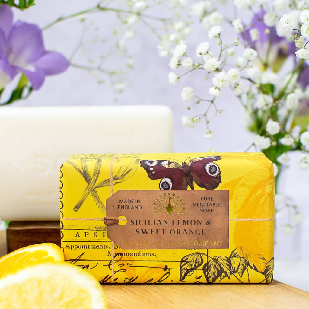 Tvål Sicillian lemon 190gr - Korg & Hantverkshuset