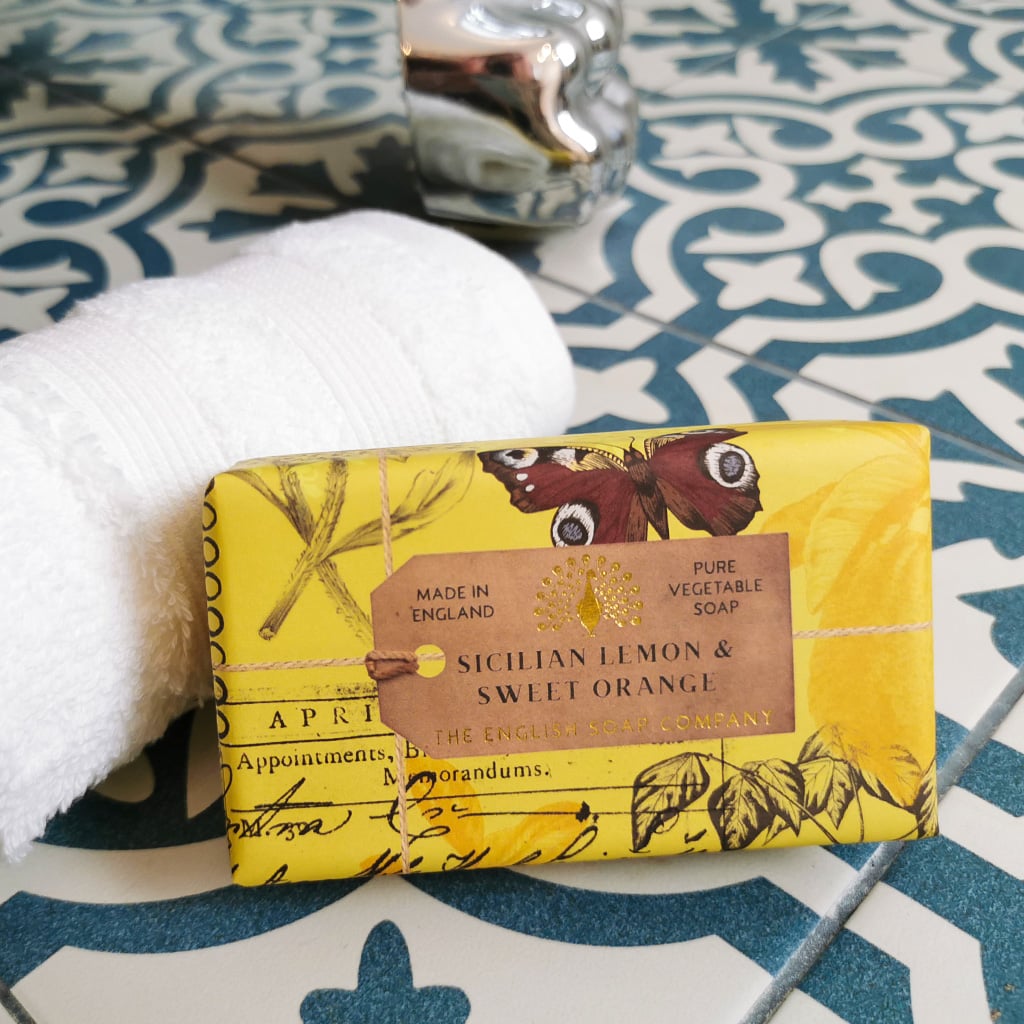 Tvål Sicillian lemon 190gr - Korg & Hantverkshuset